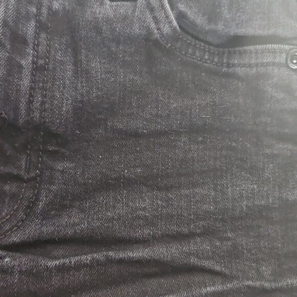 Black Denim Women's Shorts - Picture 13 of 16